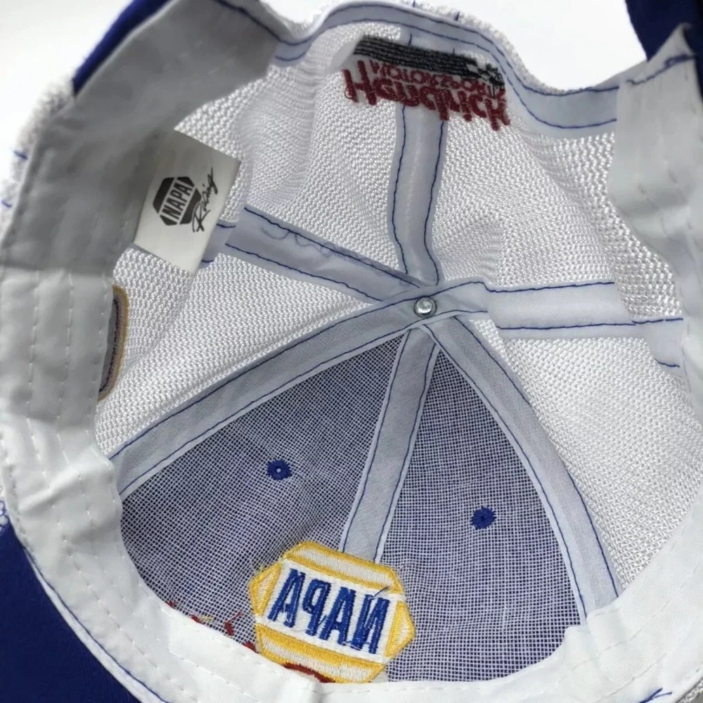 Chase Elliot Baseball Cap NASCAR Racing Napa 9 Blue White. - Picture 4 of 4
